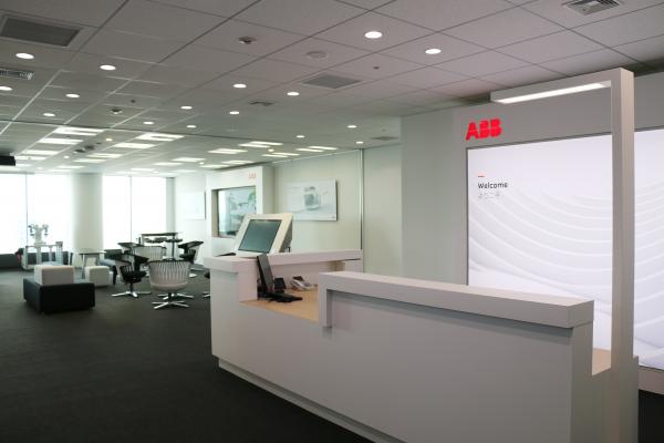 ABB Japanのオフィス風景